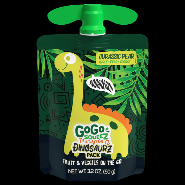 GoGo squeeZ Dinosaurz Jurassic Pear