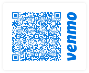 Venmo QR code for snack pre-order payment