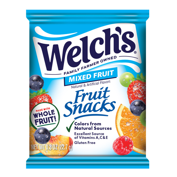 Welch's mixed fruit snacks
